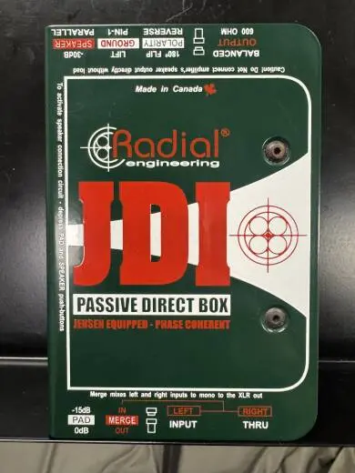 Radial JDI Passive DI Box
